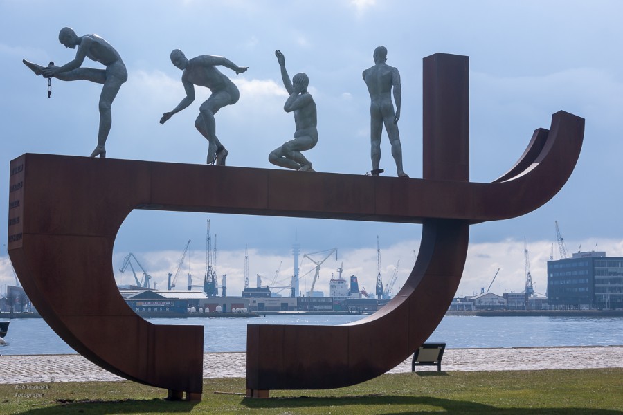 Rob Verhoek Fotografie, slavernij monument, Rotterdam